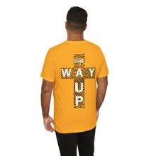 Carica l&#39;immagine nel visualizzatore di Gallery, THIS WAY UP Back Logo Unisex Jersey Short Sleeve Tee