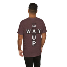 Carica l&#39;immagine nel visualizzatore di Gallery, THIS WAY UP Back Logo Unisex Jersey Short Sleeve Tee
