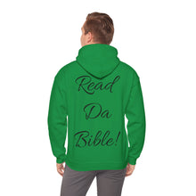 Load image into Gallery viewer, &quot;READ DA BIBLE!&quot; Unisex Heavy Blend™ Hooded Sweatshirt
