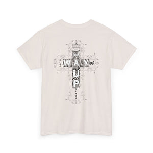 YHWH OR NO WAY!!!  Unisex Heavy Cotton Tee - Perfect for Faith & Everyday Wear
