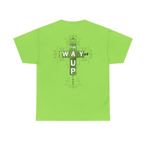 YHWH OR NO WAY!!!  Unisex Heavy Cotton Tee - Perfect for Faith & Everyday Wear