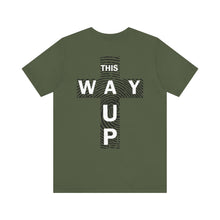 Carica l&#39;immagine nel visualizzatore di Gallery, THIS WAY UP Back Logo Unisex Jersey Short Sleeve Tee