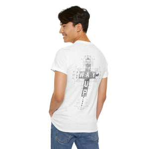 YHWH OR NO WAY!!!  Unisex Heavy Cotton Tee - Perfect for Faith & Everyday Wear