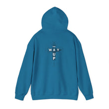 Load image into Gallery viewer, YHWH Unisex Heavy Blend™ Hooded Sweatshirt - &#39;This Way Up&#39; Inspirational Design