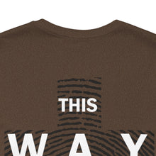 Carica l&#39;immagine nel visualizzatore di Gallery, THIS WAY UP Back Logo Unisex Jersey Short Sleeve Tee