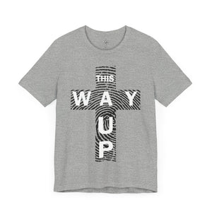 THIS WAY UP Front Logo Unisex Jersey Short Sleeve Tee