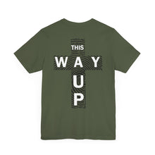 Carica l&#39;immagine nel visualizzatore di Gallery, THIS WAY UP Back Logo Unisex Jersey Short Sleeve Tee