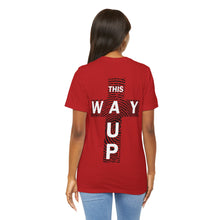 Carica l&#39;immagine nel visualizzatore di Gallery, THIS WAY UP Back Logo Unisex Jersey Short Sleeve Tee
