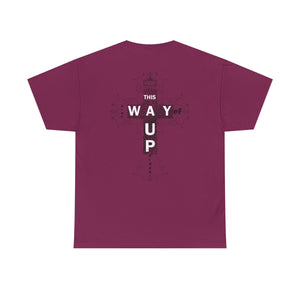YHWH OR NO WAY!!!  Unisex Heavy Cotton Tee - Perfect for Faith & Everyday Wear