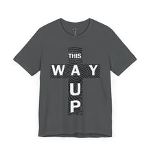 Carica l&#39;immagine nel visualizzatore di Gallery, THIS WAY UP Front Logo Unisex Jersey Short Sleeve Tee