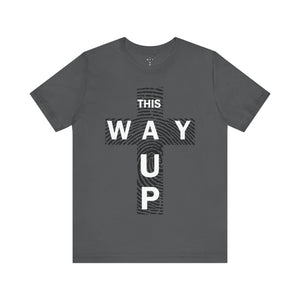 THIS WAY UP Front Logo Unisex Jersey Short Sleeve Tee