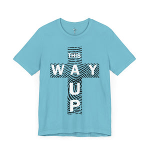THIS WAY UP Front Logo Unisex Jersey Short Sleeve Tee