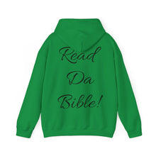 Load image into Gallery viewer, &quot;READ DA BIBLE!&quot; Unisex Heavy Blend™ Hooded Sweatshirt