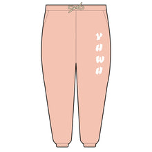 Carica l&#39;immagine nel visualizzatore di Gallery, Unisex Fleece Sweatpants with YHWH Design - Cozy &amp; Stylish Lounge Wear