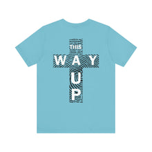 Carica l&#39;immagine nel visualizzatore di Gallery, THIS WAY UP Back Logo Unisex Jersey Short Sleeve Tee