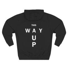 Carica l&#39;immagine nel visualizzatore di Gallery, THIS WAY UP Logo Three-Panel Fleece Hoodie