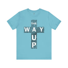 Carica l&#39;immagine nel visualizzatore di Gallery, THIS WAY UP Front Logo Unisex Jersey Short Sleeve Tee