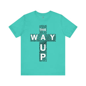 THIS WAY UP Front Logo Unisex Jersey Short Sleeve Tee
