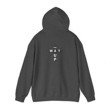Load image into Gallery viewer, YHWH Unisex Heavy Blend™ Hooded Sweatshirt - &#39;This Way Up&#39; Inspirational Design