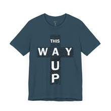 Carica l&#39;immagine nel visualizzatore di Gallery, THIS WAY UP Front Logo Unisex Jersey Short Sleeve Tee