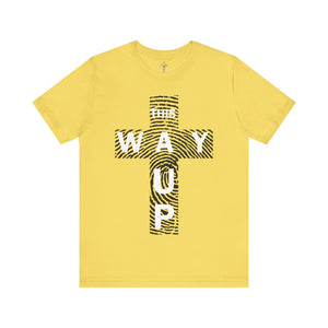 THIS WAY UP Front Logo Unisex Jersey Short Sleeve Tee