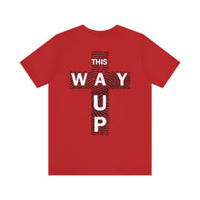 Carica l&#39;immagine nel visualizzatore di Gallery, THIS WAY UP Back Logo Unisex Jersey Short Sleeve Tee