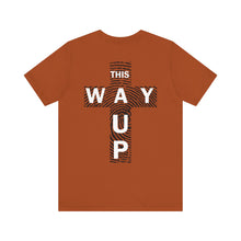 Carica l&#39;immagine nel visualizzatore di Gallery, THIS WAY UP Back Logo Unisex Jersey Short Sleeve Tee