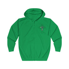 Carica l&#39;immagine nel visualizzatore di Gallery, &quot;READ DA BIBLE!&quot; Unisex Full Zip Hoodie