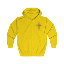 Carica l&#39;immagine nel visualizzatore di Gallery, &quot;READ DA BIBLE!&quot; Unisex Full Zip Hoodie