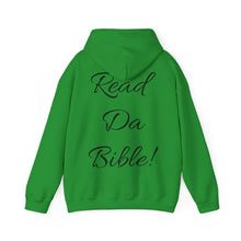 Load image into Gallery viewer, &quot;READ DA BIBLE!&quot; Unisex Heavy Blend™ Hooded Sweatshirt