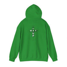 Load image into Gallery viewer, YHWH Unisex Heavy Blend™ Hooded Sweatshirt - &#39;This Way Up&#39; Inspirational Design