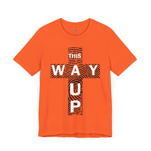 THIS WAY UP Front Logo Unisex Jersey Short Sleeve Tee