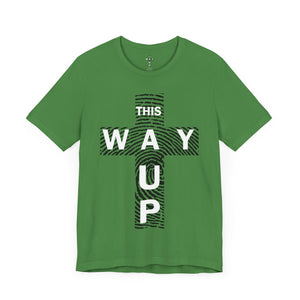 THIS WAY UP Front Logo Unisex Jersey Short Sleeve Tee