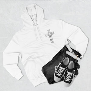 THIS WAY UP Logo Three-Panel Fleece Hoodie