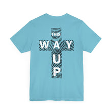 Carica l&#39;immagine nel visualizzatore di Gallery, THIS WAY UP Back Logo Unisex Jersey Short Sleeve Tee