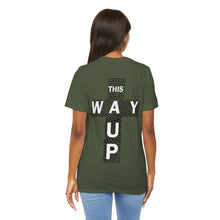 Carica l&#39;immagine nel visualizzatore di Gallery, THIS WAY UP Back Logo Unisex Jersey Short Sleeve Tee