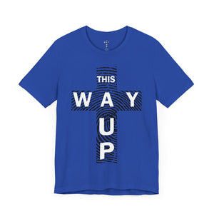 THIS WAY UP Front Logo Unisex Jersey Short Sleeve Tee