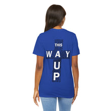 Carica l&#39;immagine nel visualizzatore di Gallery, THIS WAY UP Back Logo Unisex Jersey Short Sleeve Tee