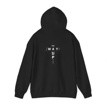 Load image into Gallery viewer, YHWH Unisex Heavy Blend™ Hooded Sweatshirt - &#39;This Way Up&#39; Inspirational Design
