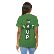 Carica l&#39;immagine nel visualizzatore di Gallery, THIS WAY UP Back Logo Unisex Jersey Short Sleeve Tee