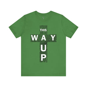 THIS WAY UP Front Logo Unisex Jersey Short Sleeve Tee