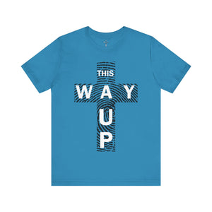 THIS WAY UP Front Logo Unisex Jersey Short Sleeve Tee
