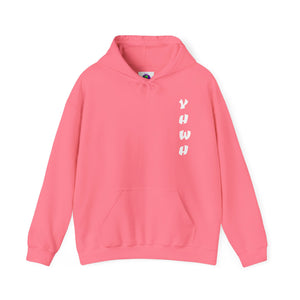 YHWH Unisex Heavy Blend™ Hooded Sweatshirt - 'This Way Up' Inspirational Design