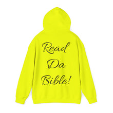 Load image into Gallery viewer, &quot;READ DA BIBLE!&quot; Unisex Heavy Blend™ Hooded Sweatshirt