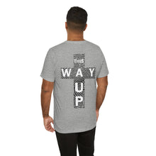 Carica l&#39;immagine nel visualizzatore di Gallery, THIS WAY UP Back Logo Unisex Jersey Short Sleeve Tee