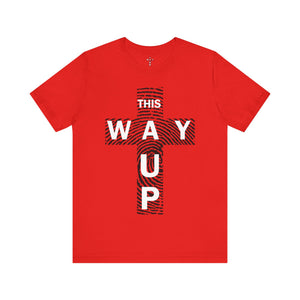 THIS WAY UP Front Logo Unisex Jersey Short Sleeve Tee