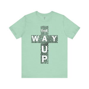 THIS WAY UP Front Logo Unisex Jersey Short Sleeve Tee
