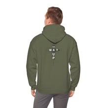 Load image into Gallery viewer, YHWH Unisex Heavy Blend™ Hooded Sweatshirt - &#39;This Way Up&#39; Inspirational Design