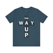 Carica l&#39;immagine nel visualizzatore di Gallery, THIS WAY UP Front Logo Unisex Jersey Short Sleeve Tee