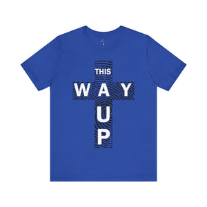 THIS WAY UP Front Logo Unisex Jersey Short Sleeve Tee